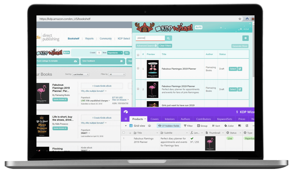 KDP Wizard KDP Browser Extension Tool