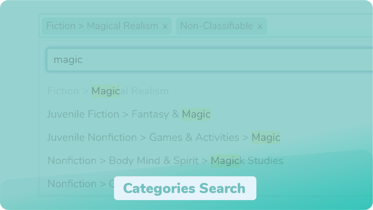 Category Search & Select Tutorial